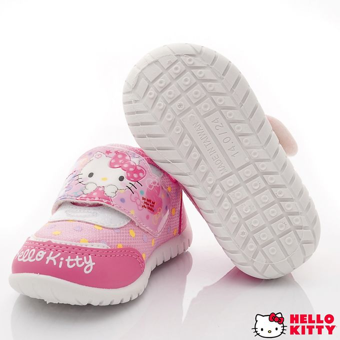 HELLO KITTY - HELLO KITTY-台灣製點點輕量運動鞋722123桃紅(小童段)-休閒鞋-桃紅