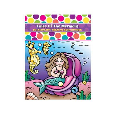 美國 Do A Dot Art - 點點畫冊-美人魚-24頁