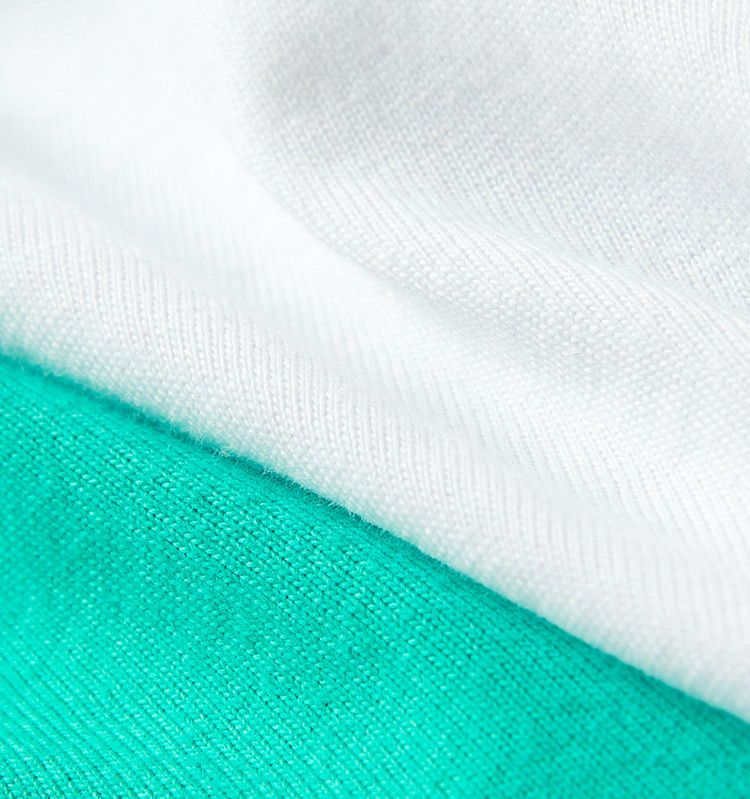 汪汪隊漫畫風圓領短袖上衣-卡通人物阿奇+毛毛-白+藍