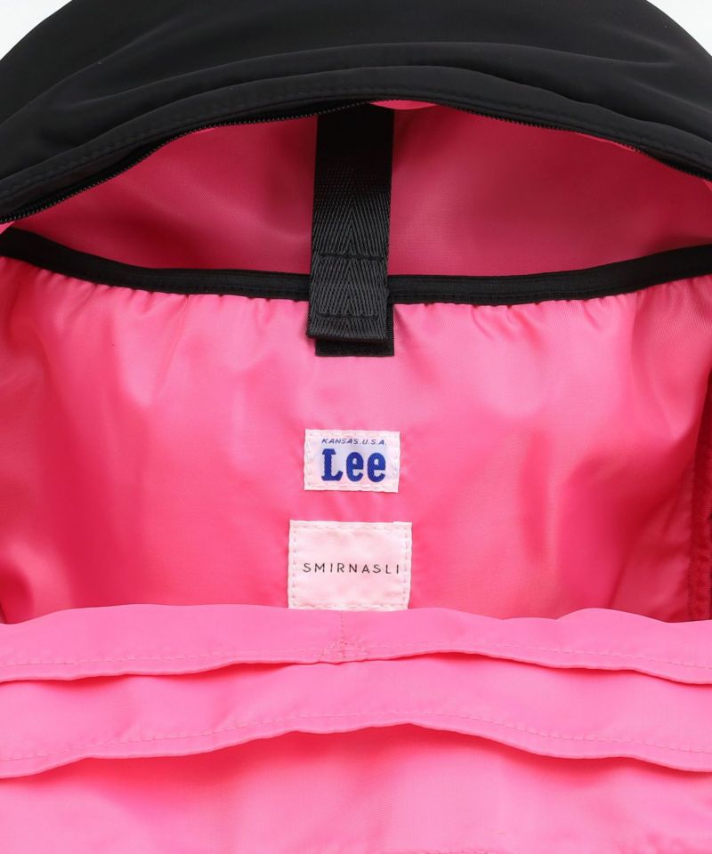 日本 COOCO - Lee聯名款 輕量美型後背包-淺灰 (W30*H39*D15cm)