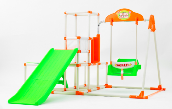 NONAKA WORLD - 可收納滑梯鞦韆組SP