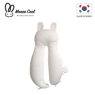 韓國 monee - monee cool 舒眠兔兔安撫枕 / 涼感組合-白色 (涼感組合)-1.4kg