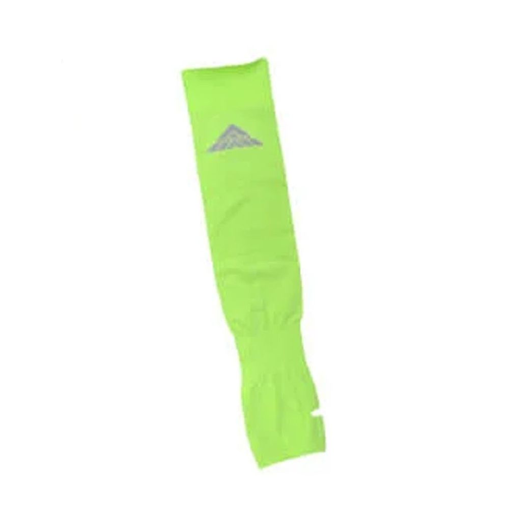 貝柔 Peilou - 高效涼感防蚊抗UV袖套(加大)-素面反光款-螢光黃