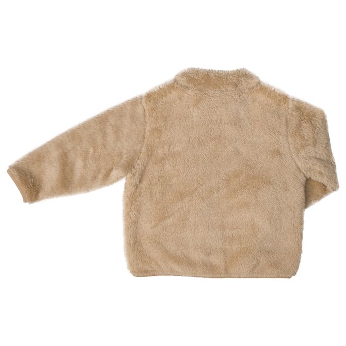 akachan honpo - 刷毛夾克-淺卡其色