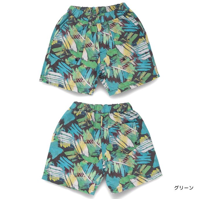 日本 BRANSHES - 夏日必備水陸兩用短褲-條紋-黑白