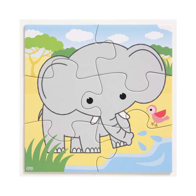 KUMON - 益智拼圖STEP 1-1 人氣動物-2pcs*2/3pcs*2/4pcs*2/6pcs*2