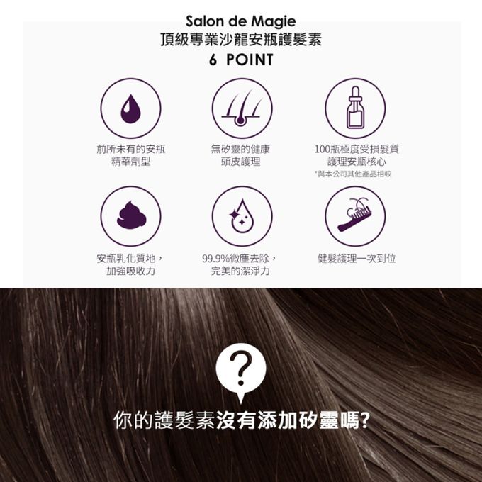 KERASYS可瑞絲 - SALON DE MAGIE頂級專業沙龍安瓶護髮素200ml(2入組)