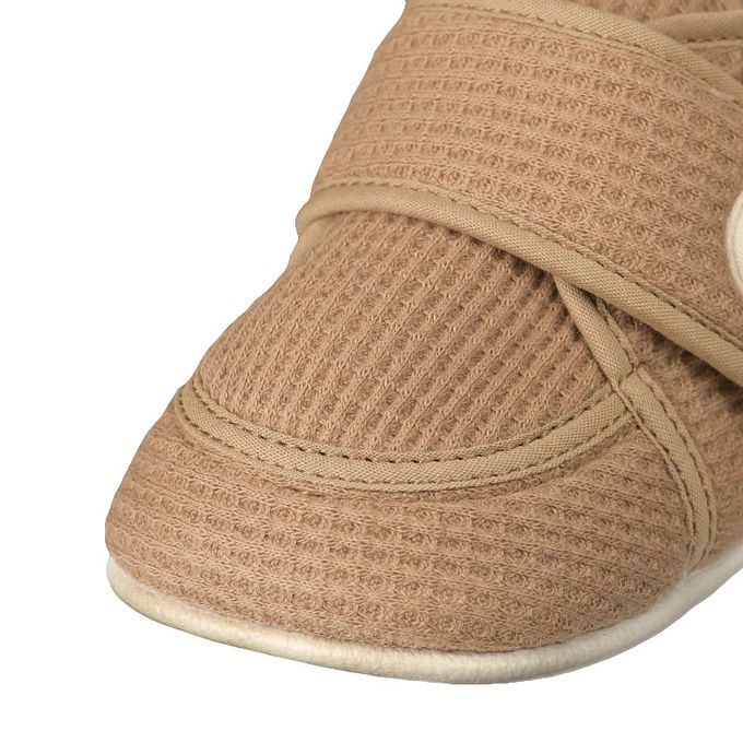 akachan honpo - 學步鞋-華夫格-咖啡色