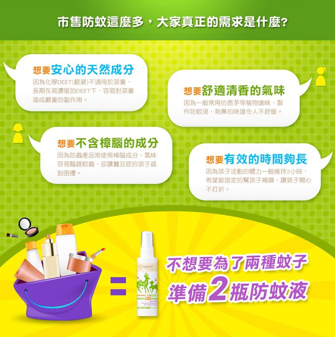小鹿山丘 - 有機精油雙效防蚊液-30g