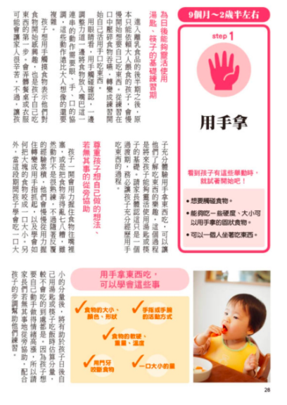 1～3歲幼兒手指食物：訓練孩子自然學會用手拿、用湯匙＆叉子、筷子吃（暢銷修訂版）
