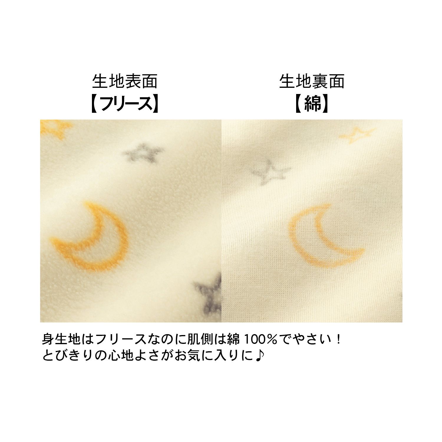 日本千趣會 - (媽媽) fleece保暖長袖家居服/睡衣-星月-粉米