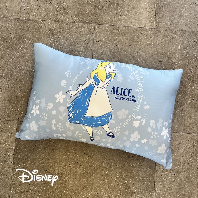 Disney 迪士尼 - 100%天絲萊塞爾中枕-花朵愛麗絲