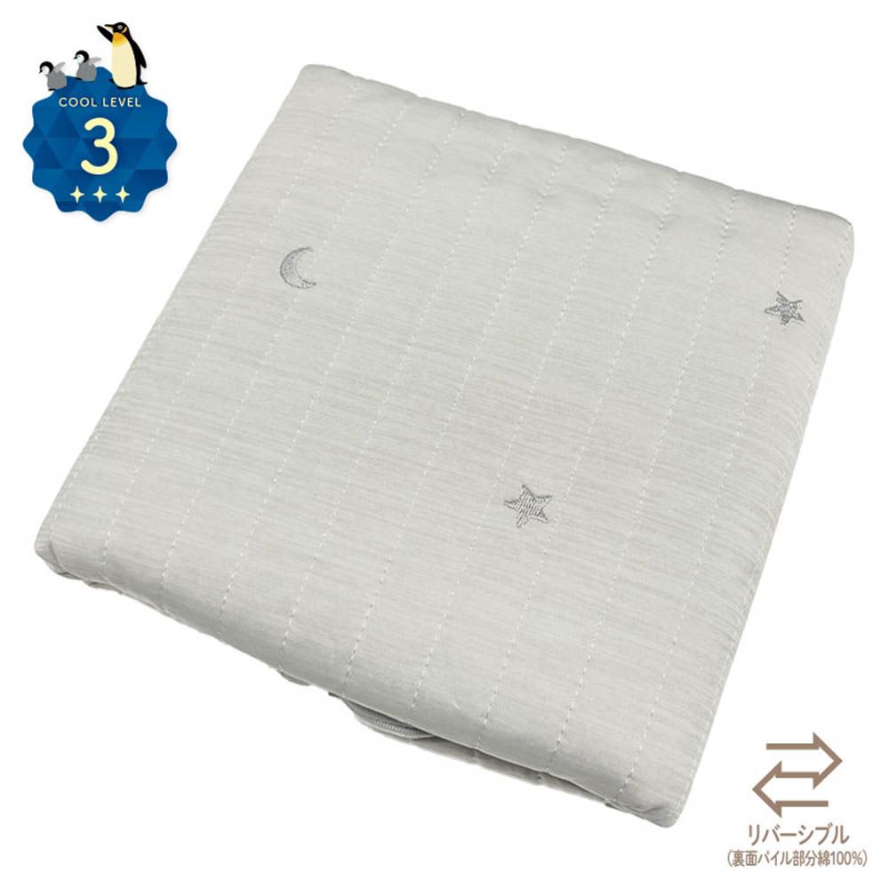 雙面超涼感保潔墊-星月 標準尺寸-灰色 (70×120cm)