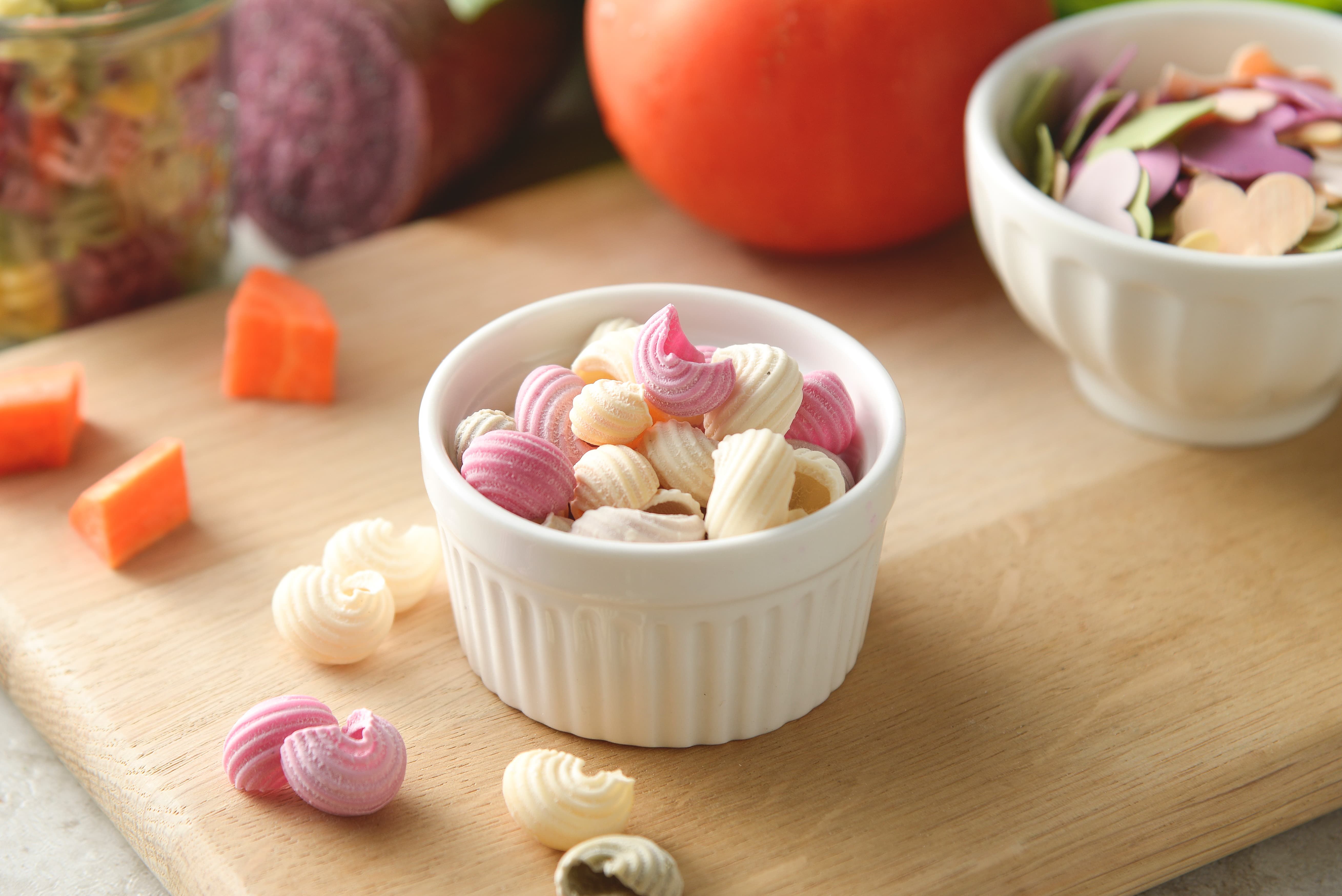 港媽私房手作 - 手工無添加寶寶蔬果義大利麵-貝殼麵-150G/袋