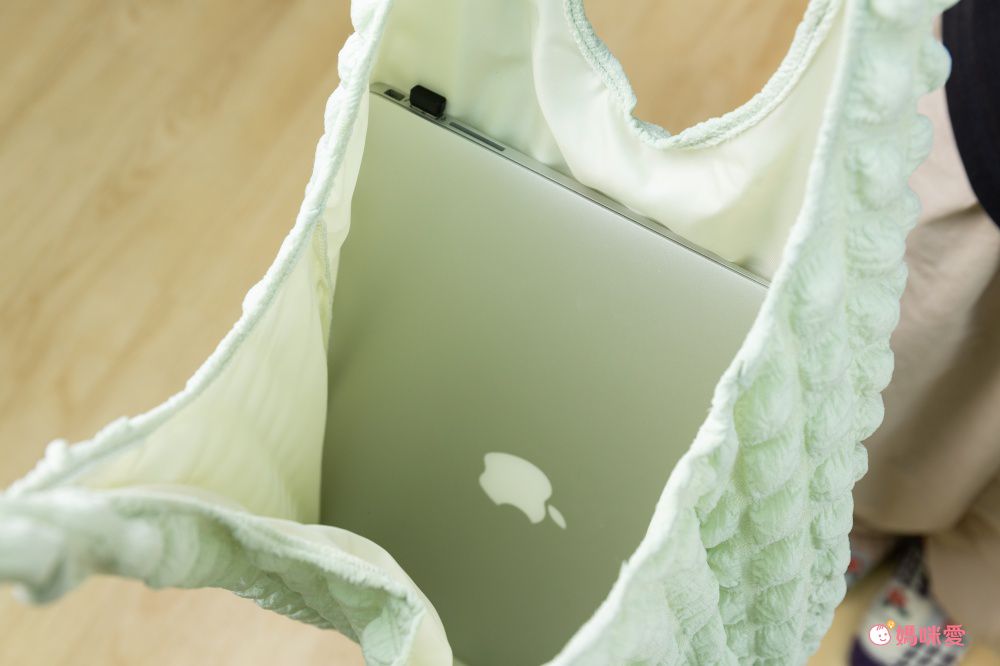 奶油泡泡雲朵手提包/肩背包-無拉鍊款-粉色 ((30+22)x39x8cm)