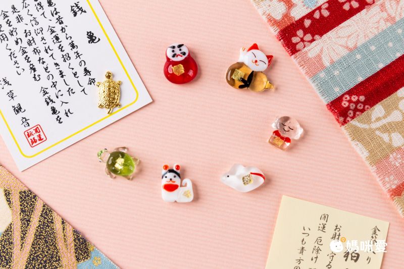 日本代購 - 日本製 金箔開運招財御守-青鳥