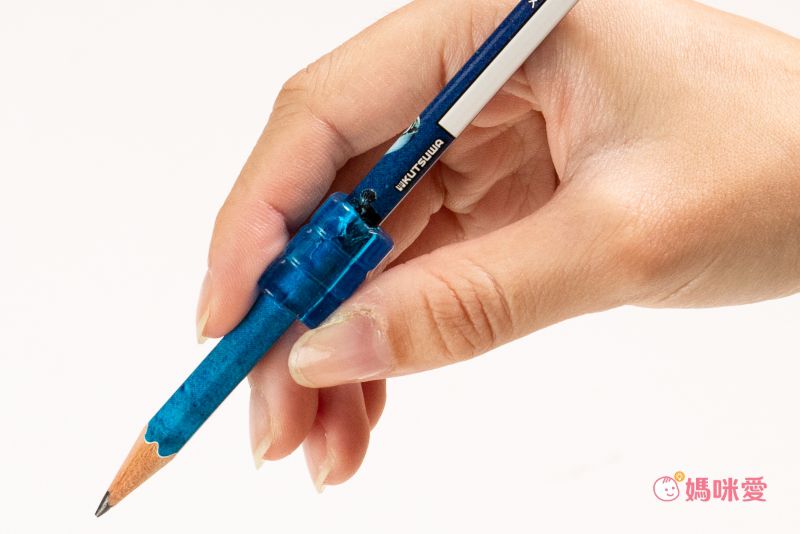 日本文具 KUTSUWA - 香氛好握輔助訓練握筆器4入組-蘇打