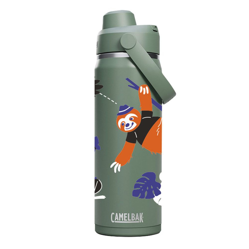 CHUG兒童直飲不鏽鋼保溫瓶 (保冰)-雨林尋寶記 (600ML)