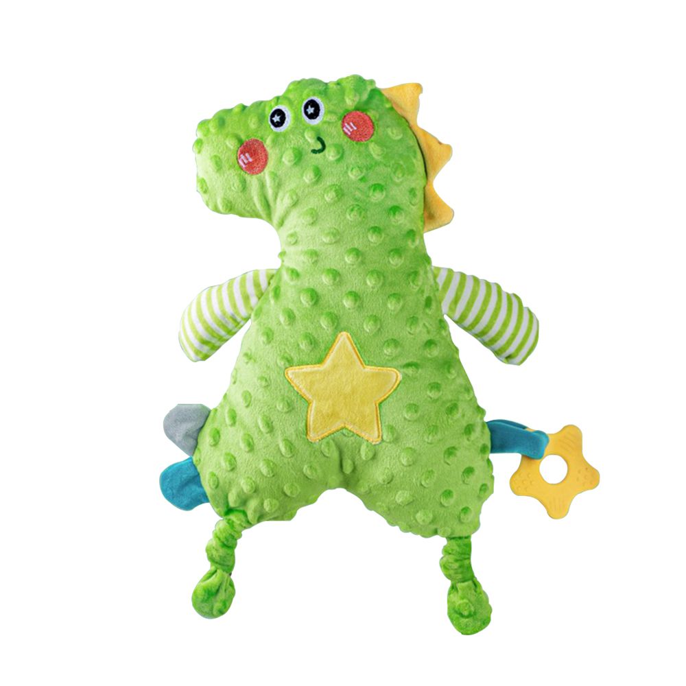 安撫娃娃 可愛動物捏捏安撫玩偶 抱枕玩具-小恐龍 (20*30 cm)