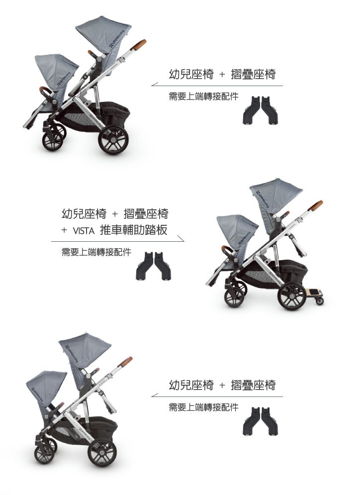 美國UPPAbaby - VISTA V2 摺疊座椅-駝色 DCL