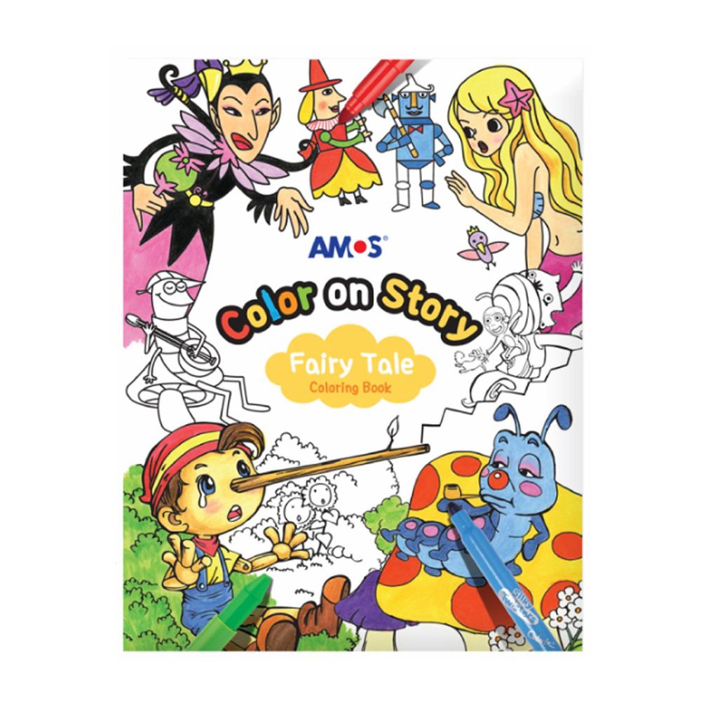 韓國 AMOS - 24頁畫冊-童話款