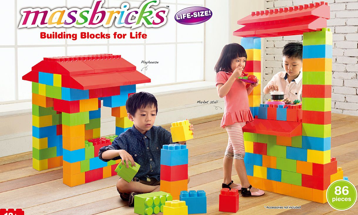 小環妞幸福足跡專屬團購 ♥ Massbricks 美斯大型積木