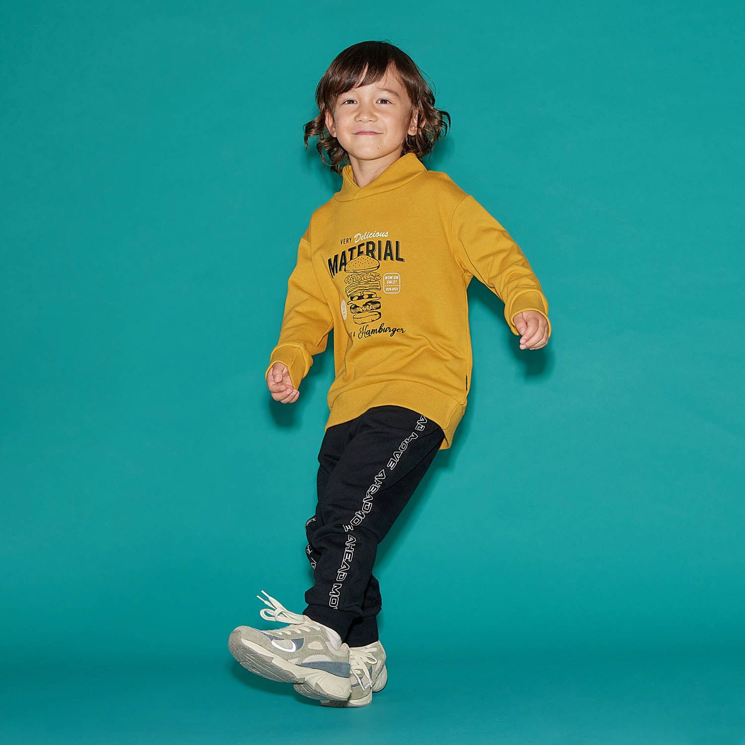 日本千趣會 - GITA 純棉束口休閒長褲-紫格紋