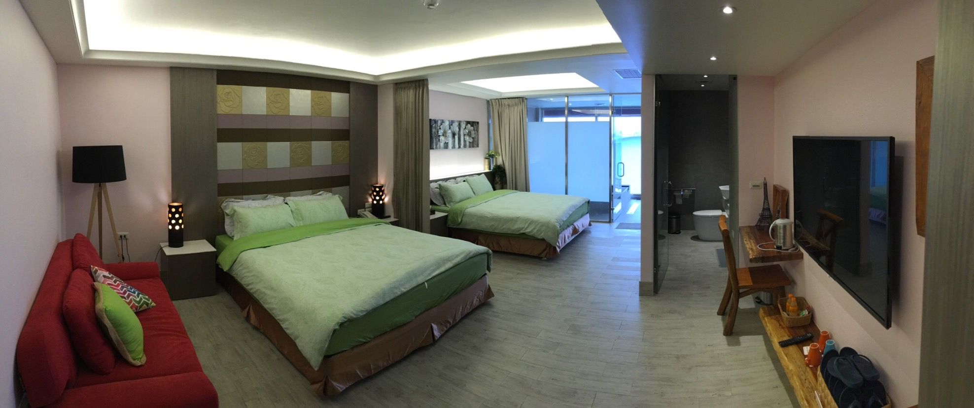 宜蘭水岸森林 - 『媽咪愛特談』平日綠光森林雙人房一泊一食住宿券-優惠效期一年