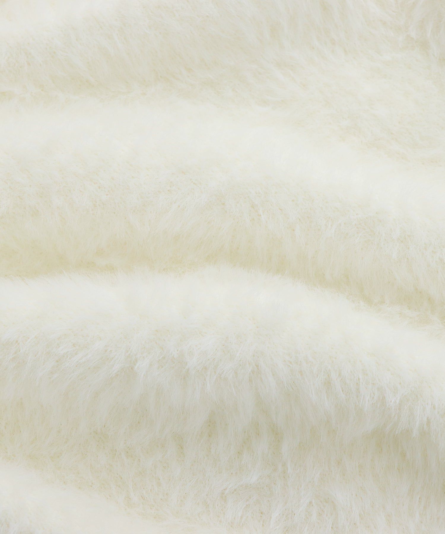 日本 BLUE EAST - 小貴氣珍珠領毛絨針織上衣-卡其