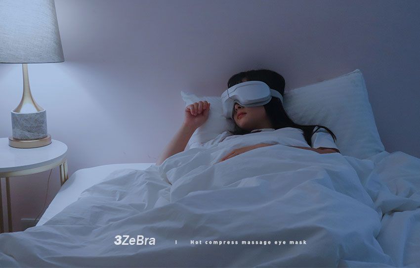 3ZeBra - 5C熱敷按摩眼罩-小資款-376g