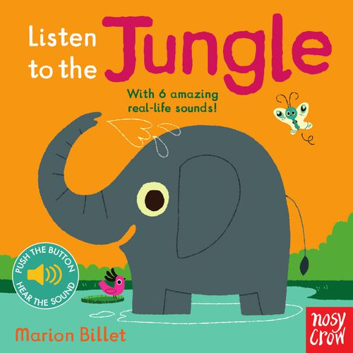 Nosy Crow-LISTEN TO THE JUNGLE聽聽叢林音效書