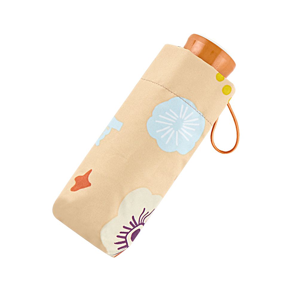 -8°降溫凍齡手開迷你口袋傘-花漾盛宴-230g