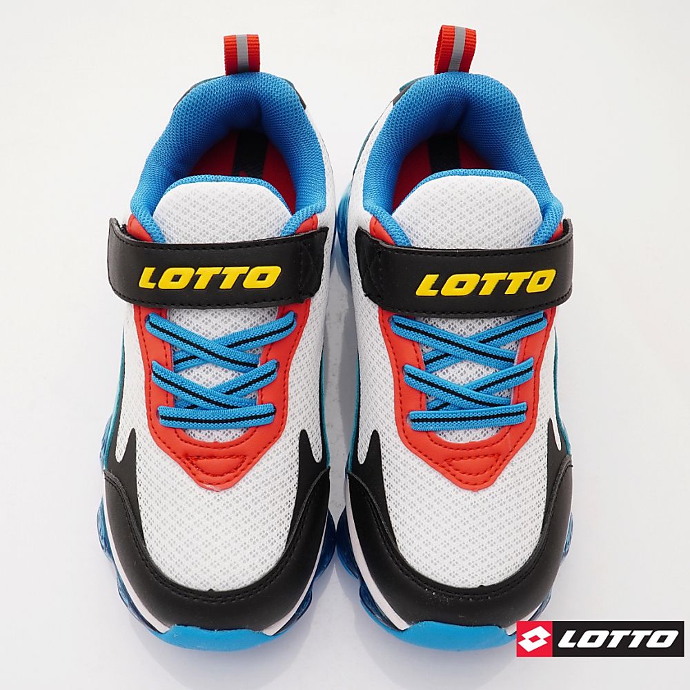 LOTTO樂得 - 樂得-氣墊避震跑鞋款-(中大童段)-運動鞋-白黑綠