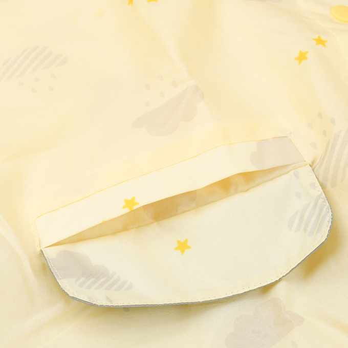 akachan honpo - 雨衣-雲朵-奶油色