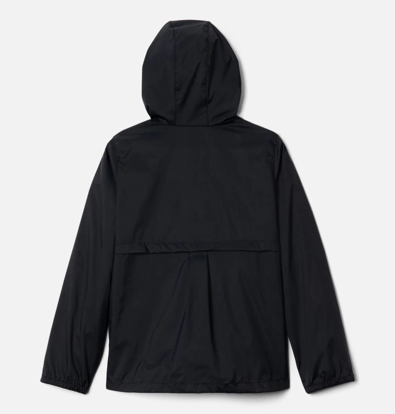 Columbia - 兒童輕量防風防水外套-Black 黑色