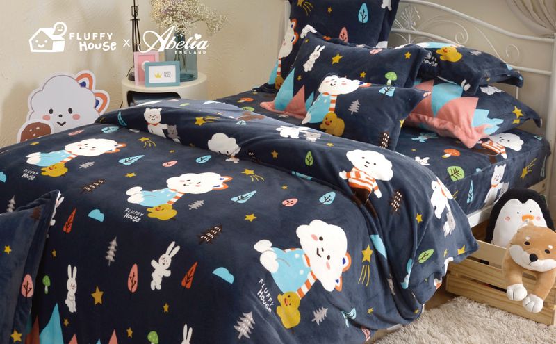 Great Living 格蕾 ❤ 設計師聯名雪芙絨寢具！