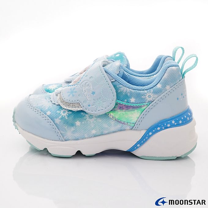 Moonstar日本月星 - 月星冰雪聯名機能童鞋-DNC13119淺藍(中小童段)-機能運動鞋-淺藍