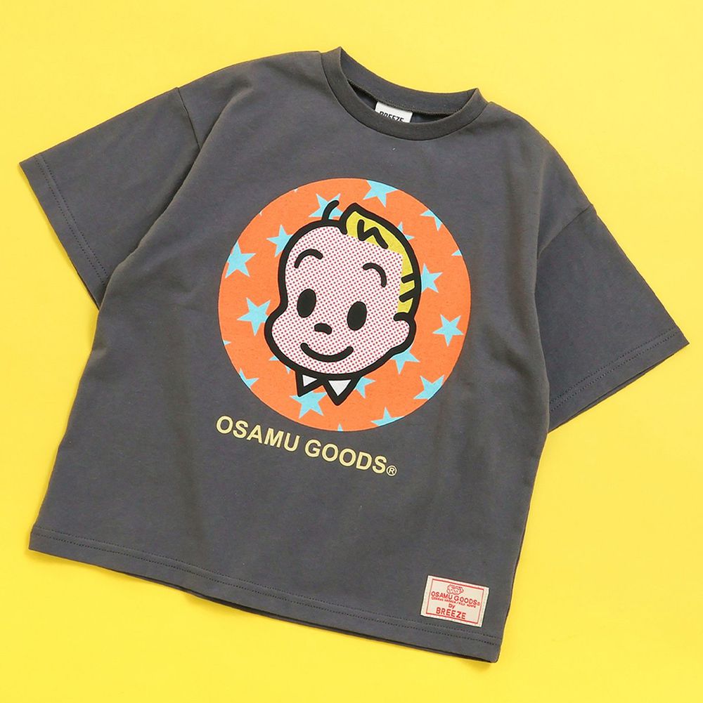 限量OSAMU GOODS 短袖上衣-炭灰