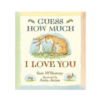 麥克兒童外文書店 - 有聲書-GUESS HOW MUCH I LOVE U/BK+CD