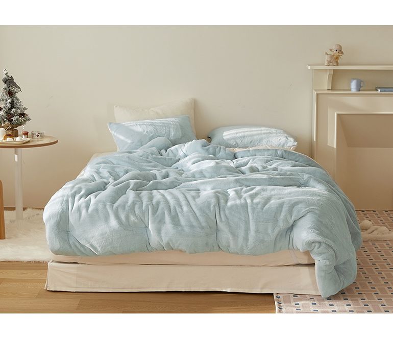 韓國 Maatila - 蓬鬆感高密度絨毛保暖棉被-蘇打雪糕