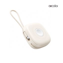 aircolor - 雲朵系六合一磁吸快充行動電源-奶茶米