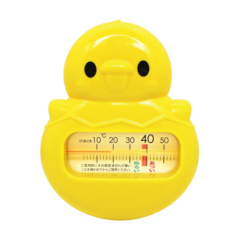 akachan honpo - 動物水溫計-漂浮小雞