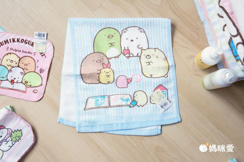 角落小夥伴 - 角落小夥伴電影版親子浴巾-黃 (61*124cm)