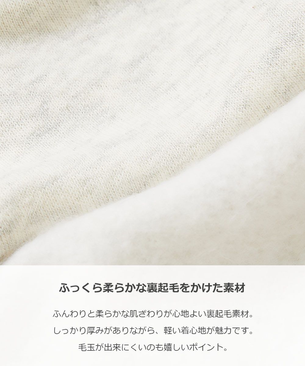 日本 devirock - 柔軟裏毛印花長袖帽T-Guess What-墨黑