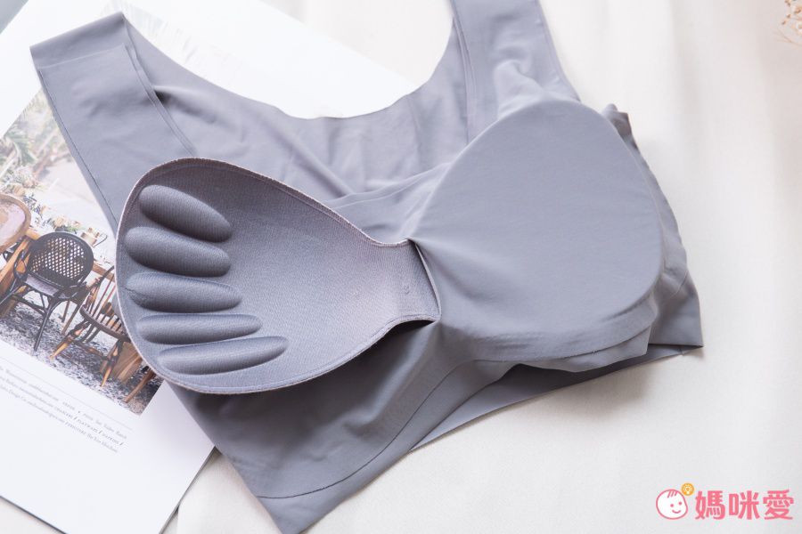 韓國 INNERism - 輕量寬肩帶無鋼圈無縫線Bra-米膚