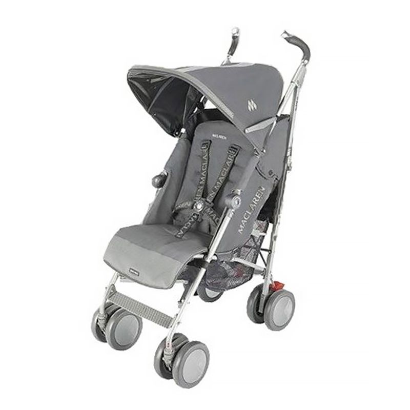 英國Maclaren瑪格羅蘭 - Techno XT新生寶寶嬰兒推車-灰