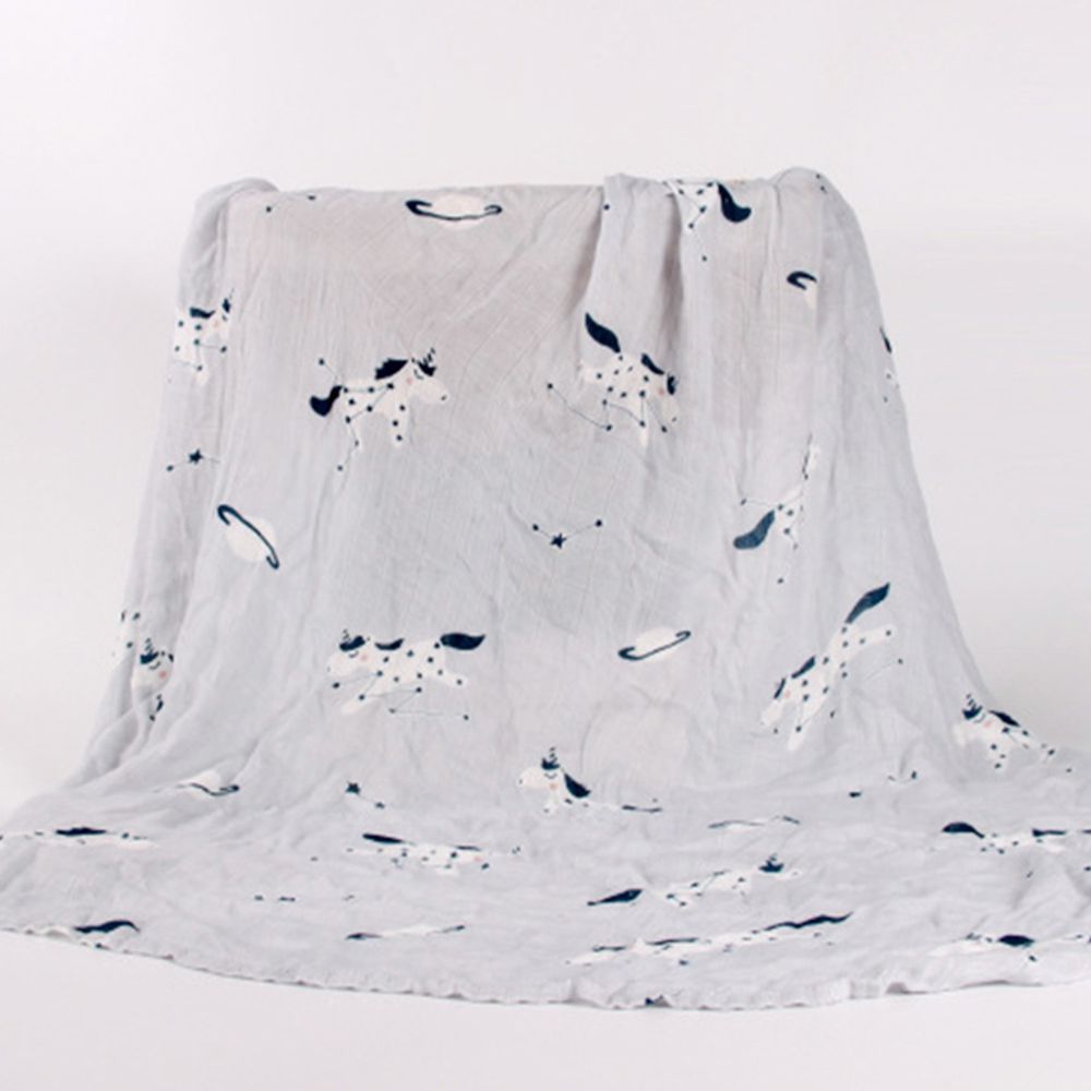 Muslin Tree - 柔軟竹纖維紗布包巾/蓋被-天馬座 (120*120cm)