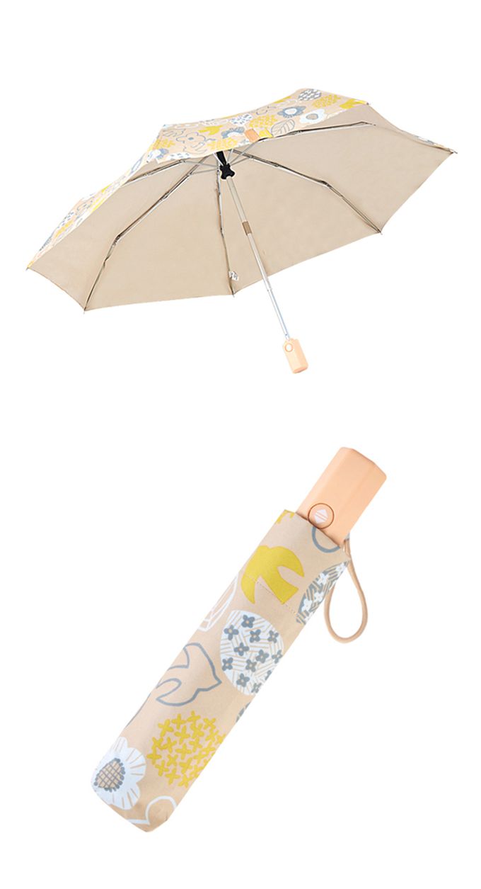 Rainstory - -8°降溫凍齡個人自動傘-春漾飛舞-自動開收傘