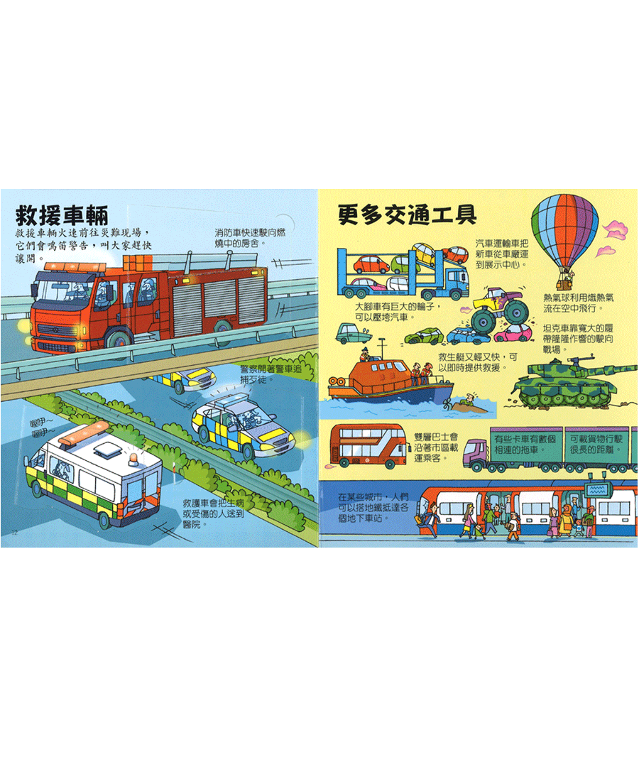 Look inside –神奇便利的交通工具