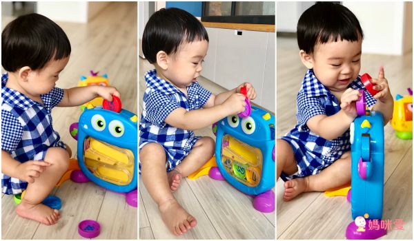 林心如推薦【費雪 Fisher Price】聲光小怪獸／安撫海馬